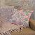 CUSHION COVER - PINK & GREEN